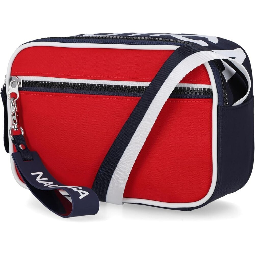 women's Bilateral Red High Seas Camera Crossbody Imported zipper pocket